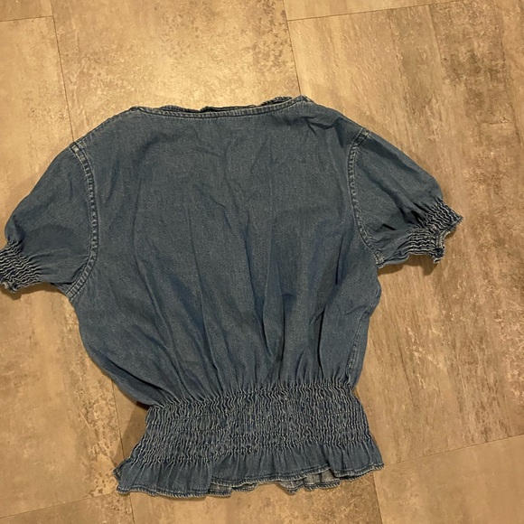 Handmade Vintage Chambray Top - Picture 5 of 5